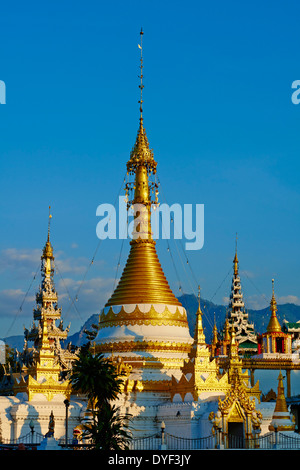 Thailand, Mae Hong Son, Wat Chong Klang auf der Nong Chong Kham Stockfoto