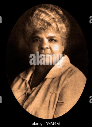 Ida Bell Wells-Barnet (16. Juli 1862 - 25. März 1931) war ein afroamerikanischer Journalist, Redakteur und, mit ihrem Ehemann, Zeitung Inhaber Ferdinand L. Barnett, ein früher Führer in der Bürgerrechtsbewegung Stockfoto