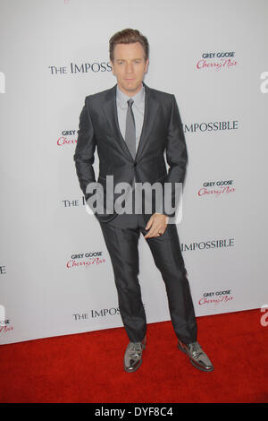 Los Angeles-Premiere von The Impossible von Grey Goose Vodka am ArcLight CinemasFeaturing vorgestellt: Ewan McGregor wo: Los Angeles Kalifornien USAWhen: 10. Dezember 2012 Stockfoto