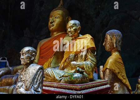 Thailand, Petchaburi, Wat Yai Suwannaram, Phra Nakhon Khiri (Khao Wang) buddhistischen Höhle Stockfoto