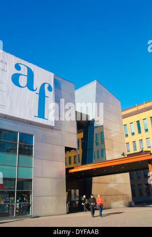 Kiasma (1998), Museum für Gegenwartskunst, Mannerheimintie Straße, Helsinki, Finnland, Europa Stockfoto