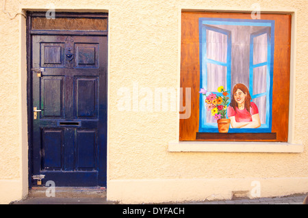 Trompe l ' oeil in County Donegal Letterkenny-Irland Stockfoto