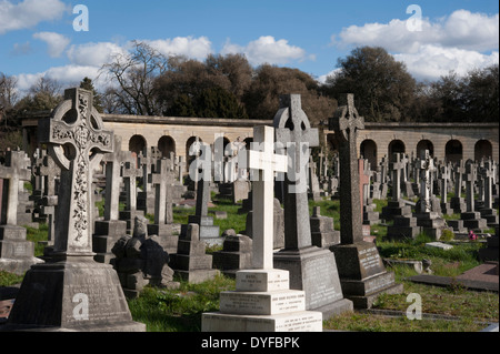 Brompton Cemetery, Royal Borough of Kensington und Chelsea, London, UK. Stockfoto