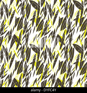 Geometrische abstrakte Formen Blumenmotiv Hintergrund Stockfoto