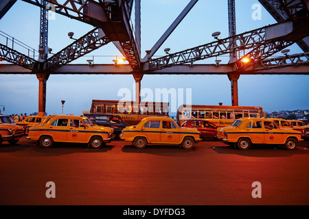 Kalkutta, Howrah Brücke, Kolkata, Westbengalen, Indien Stockfoto