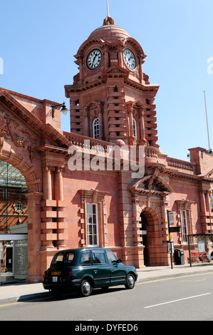 Nottingham East Midlands trainieren Station.2014. Stockfoto