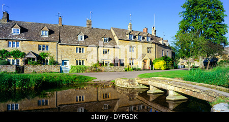 Niedriger Schlachten der Cotswolds England UK Stockfoto
