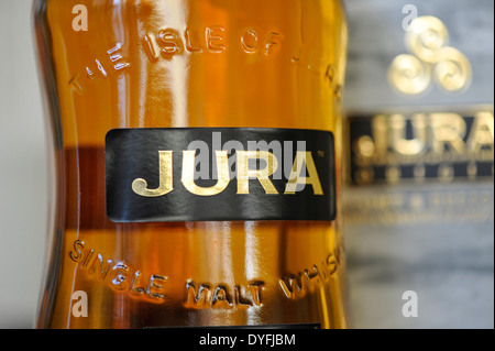 Isle of Jura, single-Malt Scotch Whisky 10 Jahre alt Stockfoto