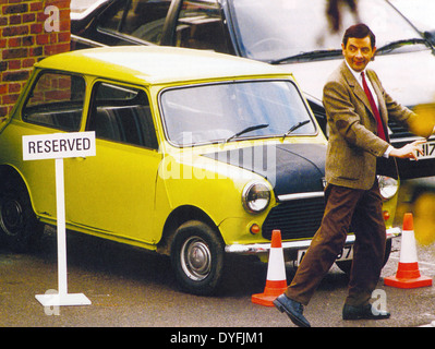 Herr BEAN Tiger Aspekt/Thames TV-TV-Serie mit Rowan Atkinson Stockfoto