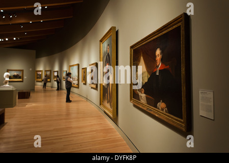 USA, Arkansas, Bentonville, Crystal Bridges Museum of American Art innen Galerie Stockfoto