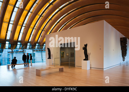 USA, Arkansas, Bentonville, Crystal Bridges Museum of American Art innen Galerie Stockfoto