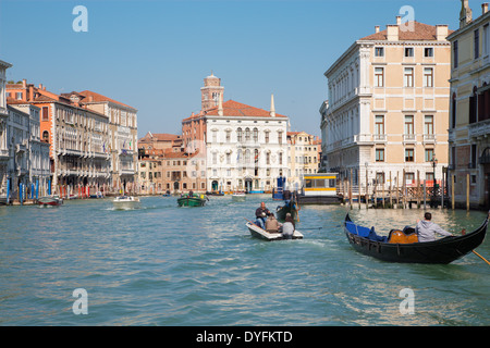 Venedig, Italien - 13. März 2014: Canal Grande. Stockfoto