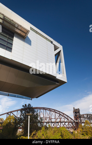 USA, Arkansas, Little Rock, William J. Clinton Presidential Library and Museum aussen Stockfoto