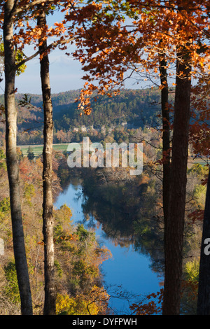 USA, Arkansas, War Eagle, Hobbs State Park Conservation Area, erhöht, Ansicht Stockfoto