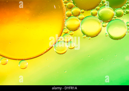 Abstrakte Sonne Bubbles Stockfoto