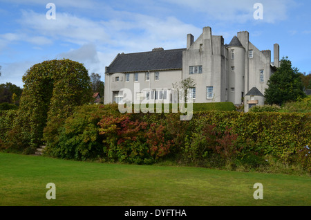 Hill House in Helensburgh, entworfen von Charles Rennie Mackintosh Stockfoto