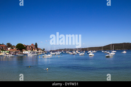 Boote in Manly Cove, Sydney, New South Wales, NSW, Australien Stockfoto