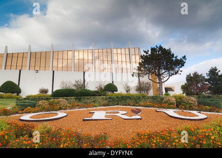 USA, Oklahoma, Tulsa, Oral Roberts University Campus Ansicht Stockfoto