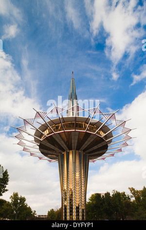 USA, Oklahoma, Tulsa, Oral Roberts Universität Gebet Turm Stockfoto