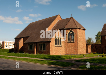 Thomas von Aquin katholische Kirche, Fenny Stratford, Milton Keynes, Buckinghamshire, England, Vereinigtes Königreich Stockfoto