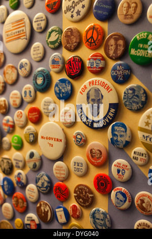 USA, South Dakota, Mitchell, The McGovern-Erbe-Museum, Dakota Wesleyan University, Senator George McGovern gewidmete museum Stockfoto