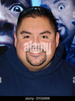 Los Angeles, Kalifornien, USA. 16. April 2014. Gabriel Iglesias an der Los Angeles Premiere von '' Haunted House 2'' statt im Regal Kinos in L.A. Live in Los Angeles, Kalifornien am 16. April 2014. 2014-Credit: D. Long/Globe Photos/ZUMAPRESS.com/Alamy Live-Nachrichten Stockfoto