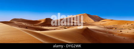 Sahara-Sand-Dünen von Erg Chebbi, Marokko, Afrika Stockfoto