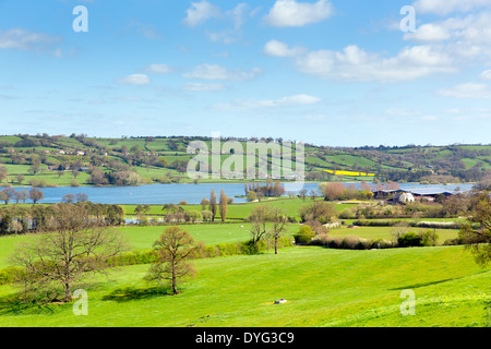 Blagdon See Somerset im Chew Valley am Rande der Mendip Hills südlich von Bristol bietet Trinkwasser Stockfoto