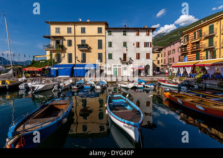 Castelletto di Brenzone, Gardasee, Veneto, Italien Stockfoto