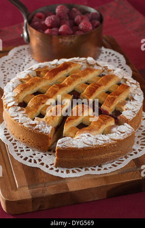 Linzer Torte österreichische Gebäck Stockfoto