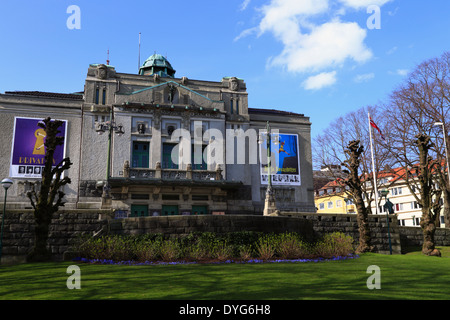 Den Nationale Scene in Bergen, Norwegen Stockfoto