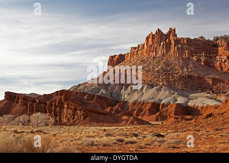 Die Burg, Capitol Reef National Park, Utah, USA Stockfoto