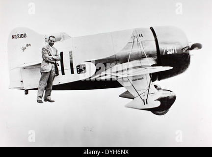 Jimmy Doolittle und die Gee Bee Racer Stockfoto