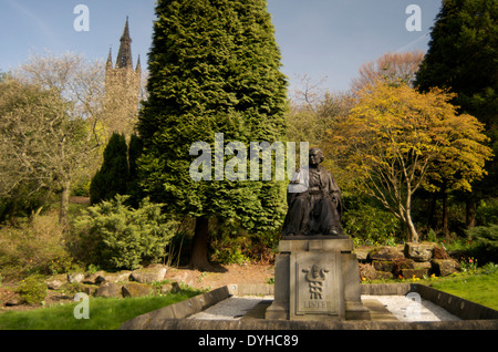 Statue von Lord Lister von George Henry Paulin im Kelvingrove Park, Glasgow Stockfoto