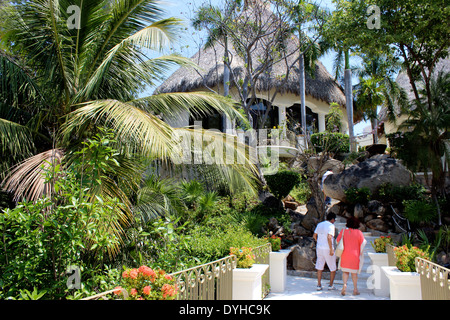 Im Hotel Quinta Real in Punta Diamante, Acapulco, Mexiko Stockfoto