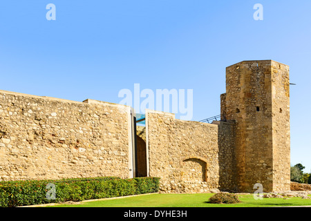 UNESCO World Heritage Site-Ansicht im Roman Circus in Terragona, Spanien Stockfoto