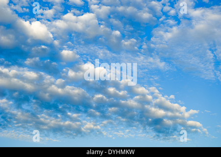 Stratocumulus-Wolken Stockfoto