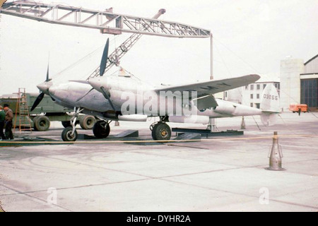 Lockheed XP-49 40-3055, Wright Field, 1946 Sieg anzeigen 003920017 Stockfoto