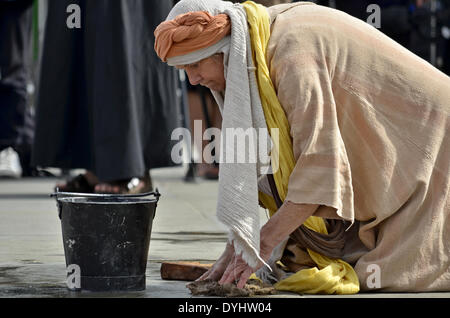 Die Kreuzigung und Auferstehung "Sohn Gottes" - die Passion Jesu Stockfoto