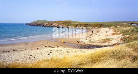 Cable Bay in der Nähe von Rhosneigr Anglesey North Wales UK Stockfoto