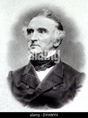 JUSTUS von LIEBIG (1803-1873), deutscher Chemiker Stockfoto