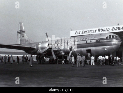 15 Daniels Album LAX Nov. 1949 Boeing Stratocruiser (3) Stockfoto