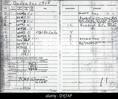 VPB-102 Logbuch 11 Stockfoto