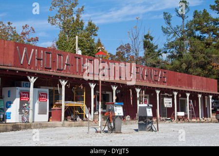 Stadt in Arkansas (auf scenic Byway 7) mit ungewöhnlichen Namen ", Da dachte Sie." Stockfoto