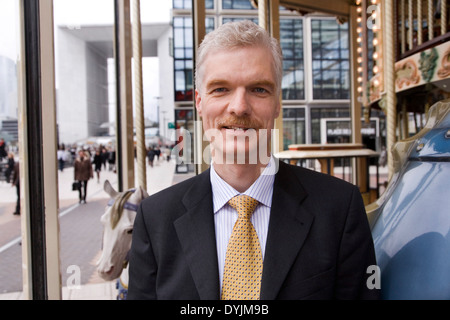 Andreas Schleicher-Leiter der Abteilung UNDP, La Défense, Paris, Frankreich Stockfoto