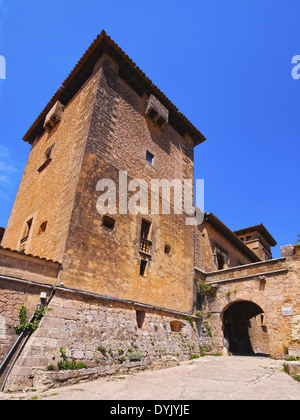 Blick auf Valldemossa auf Mallorca, Balearen, Spanien Stockfoto