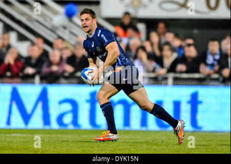 Castres, Frankreich. 18. April 2014. Top14 Herren Rugby Union. Castres gegen Montpellier. Rory KOCKOTT (co) © Aktion Plus Sport/Alamy Live-Nachrichten Stockfoto