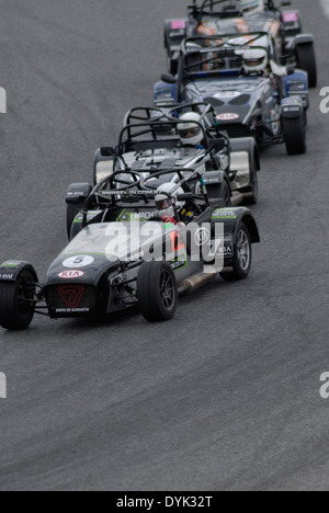 Linie Race Caterham Super Seven von KIA. Stockfoto