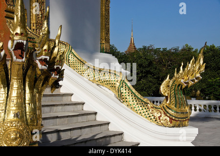 National Palace Museum und Kapelle für Prabang Buddha Statue, Luang Prabang, Laos Stockfoto