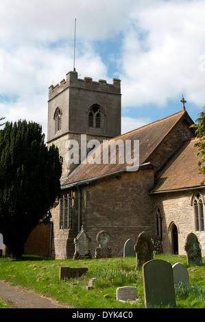 St. Nikolaus Kirche, wenig Horwood, Buckinghamshire, England, Vereinigtes Königreich Stockfoto